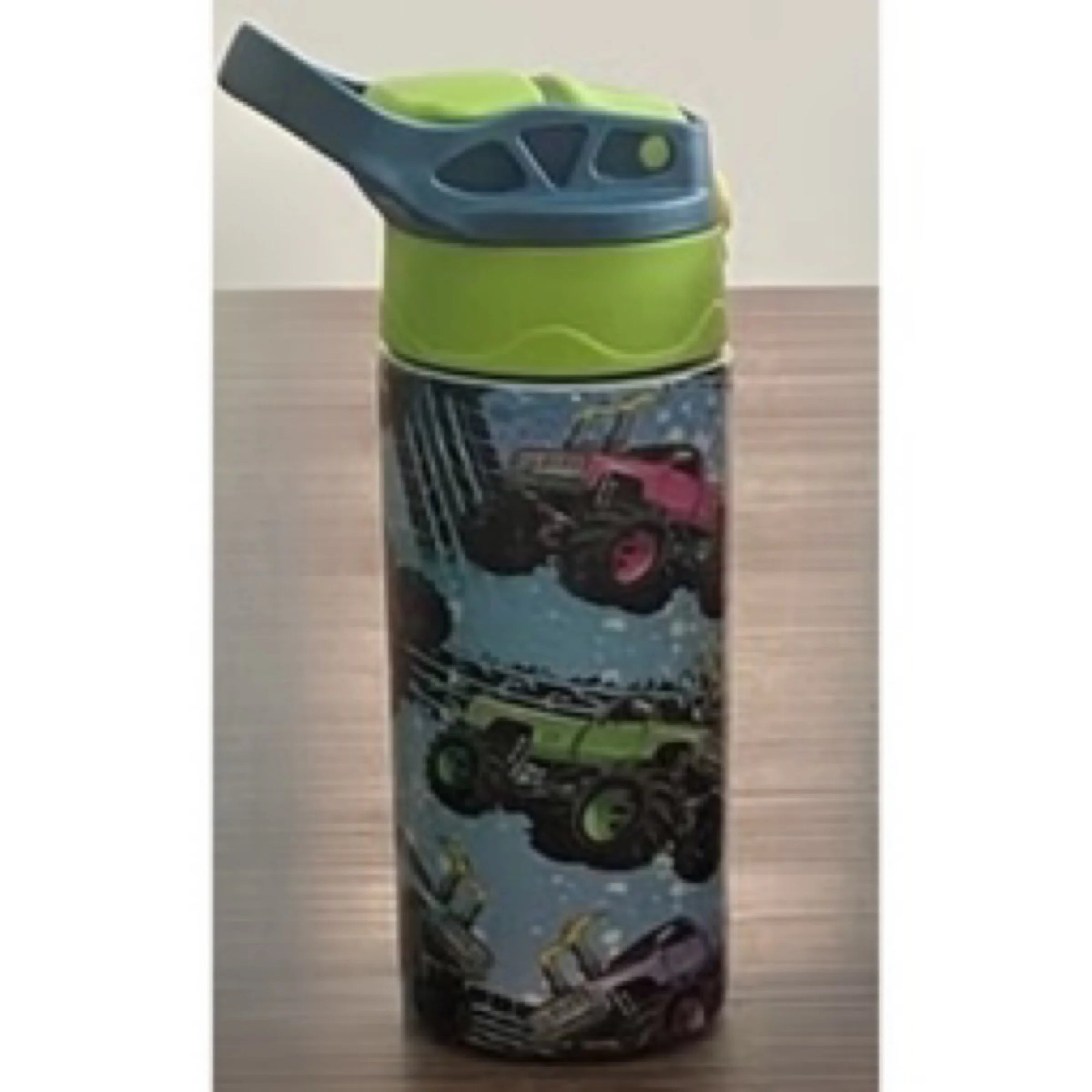 Monster Trucks- 12 oz Kids Stainless Steel Tumbler
