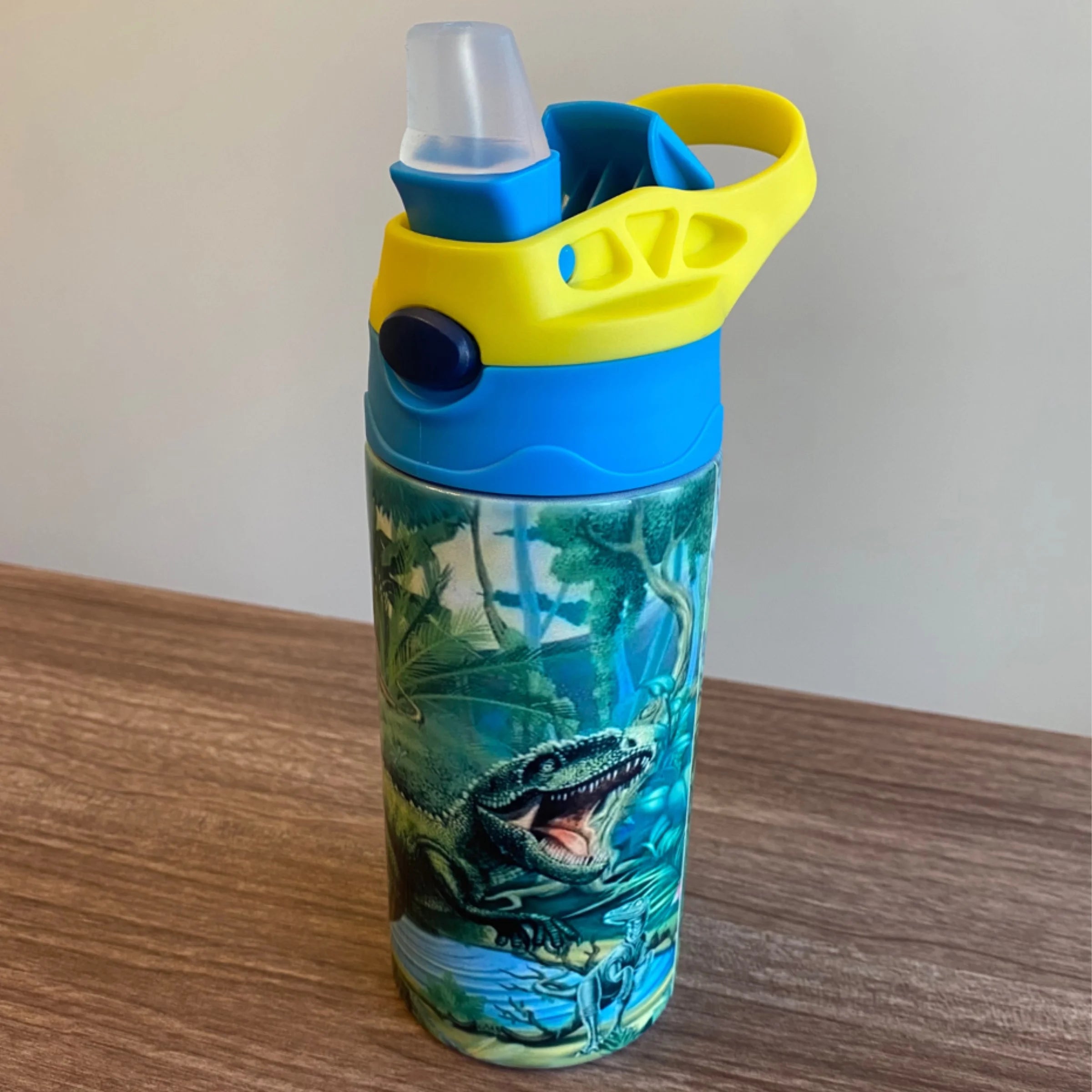 Dino Forrest- 12 oz Kids Stainless Steel Tumbler