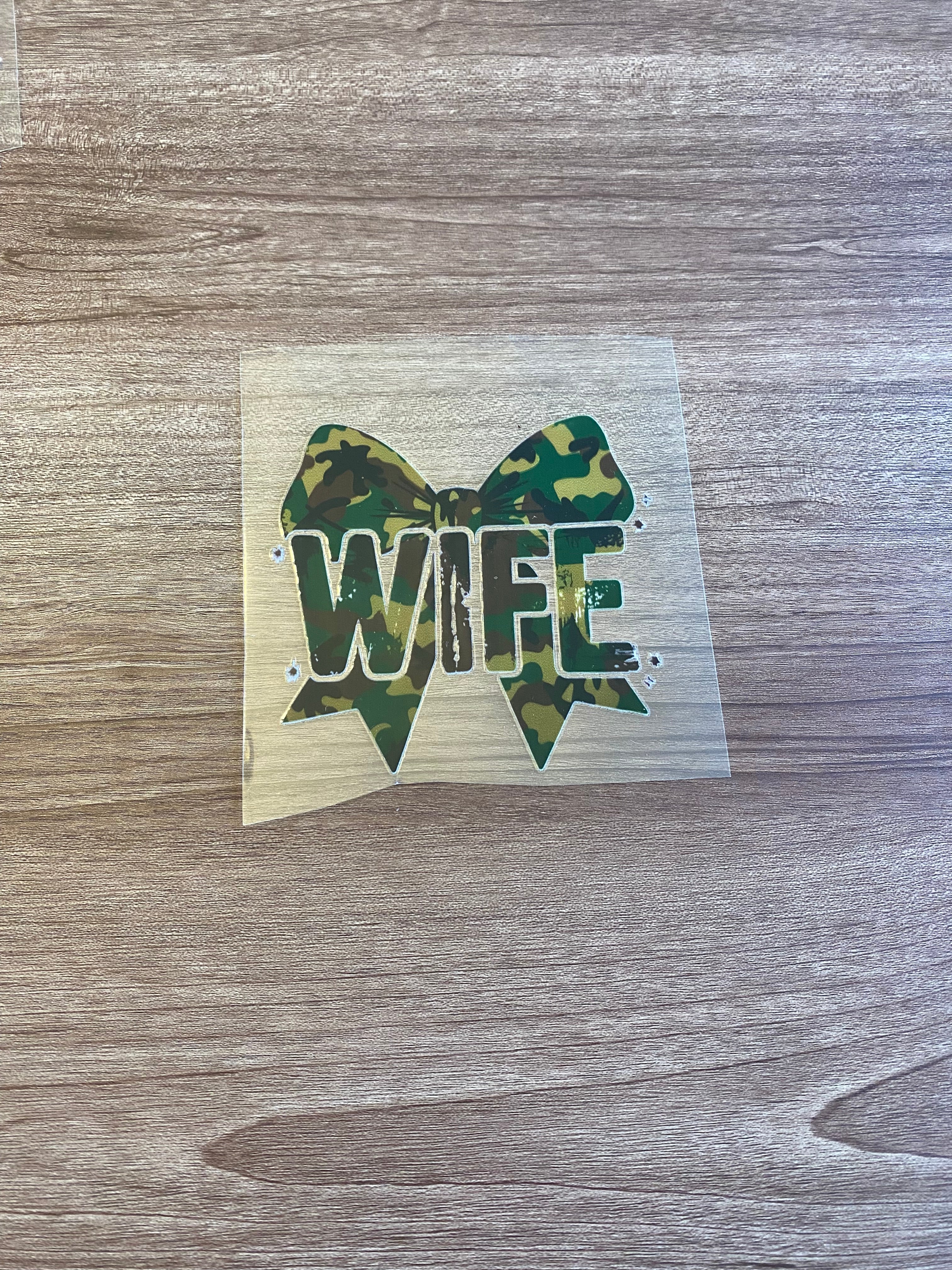 Mama/ Wife Decals