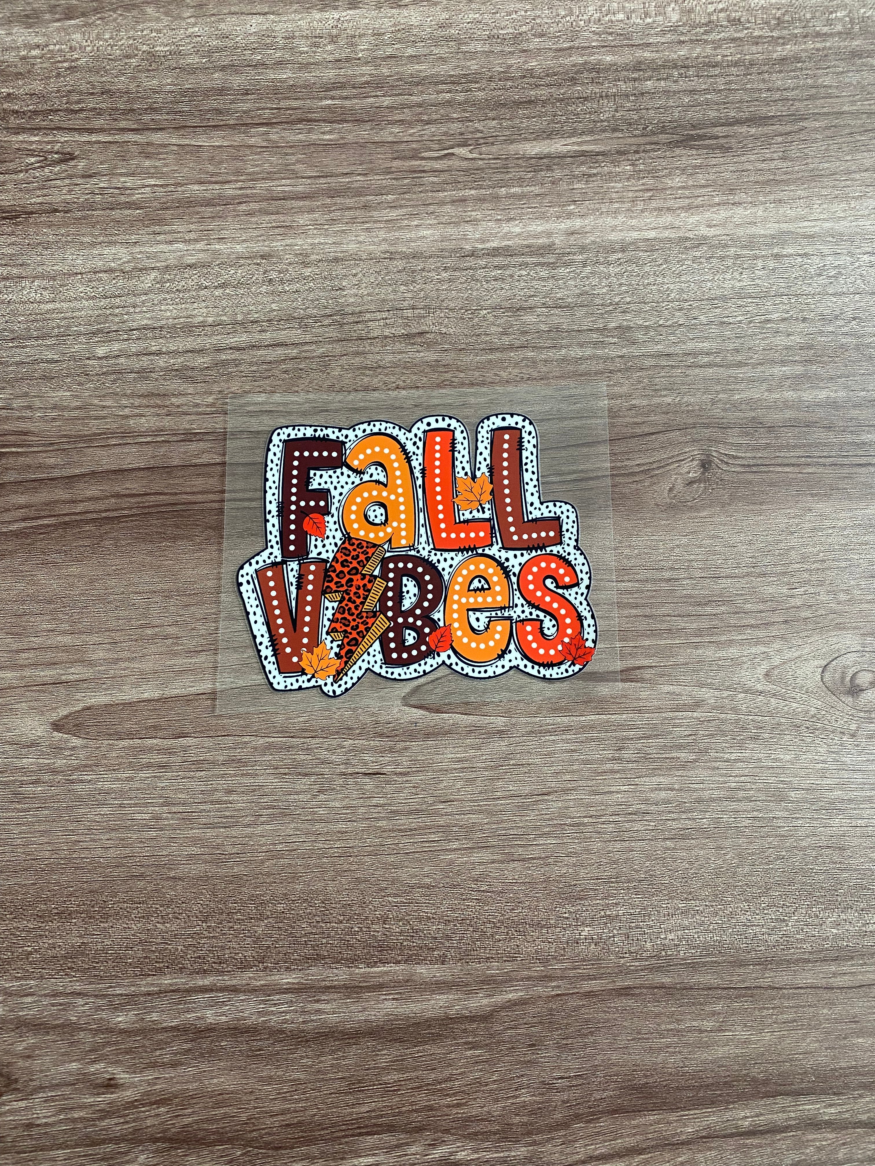 Fall and Spooky Decals
