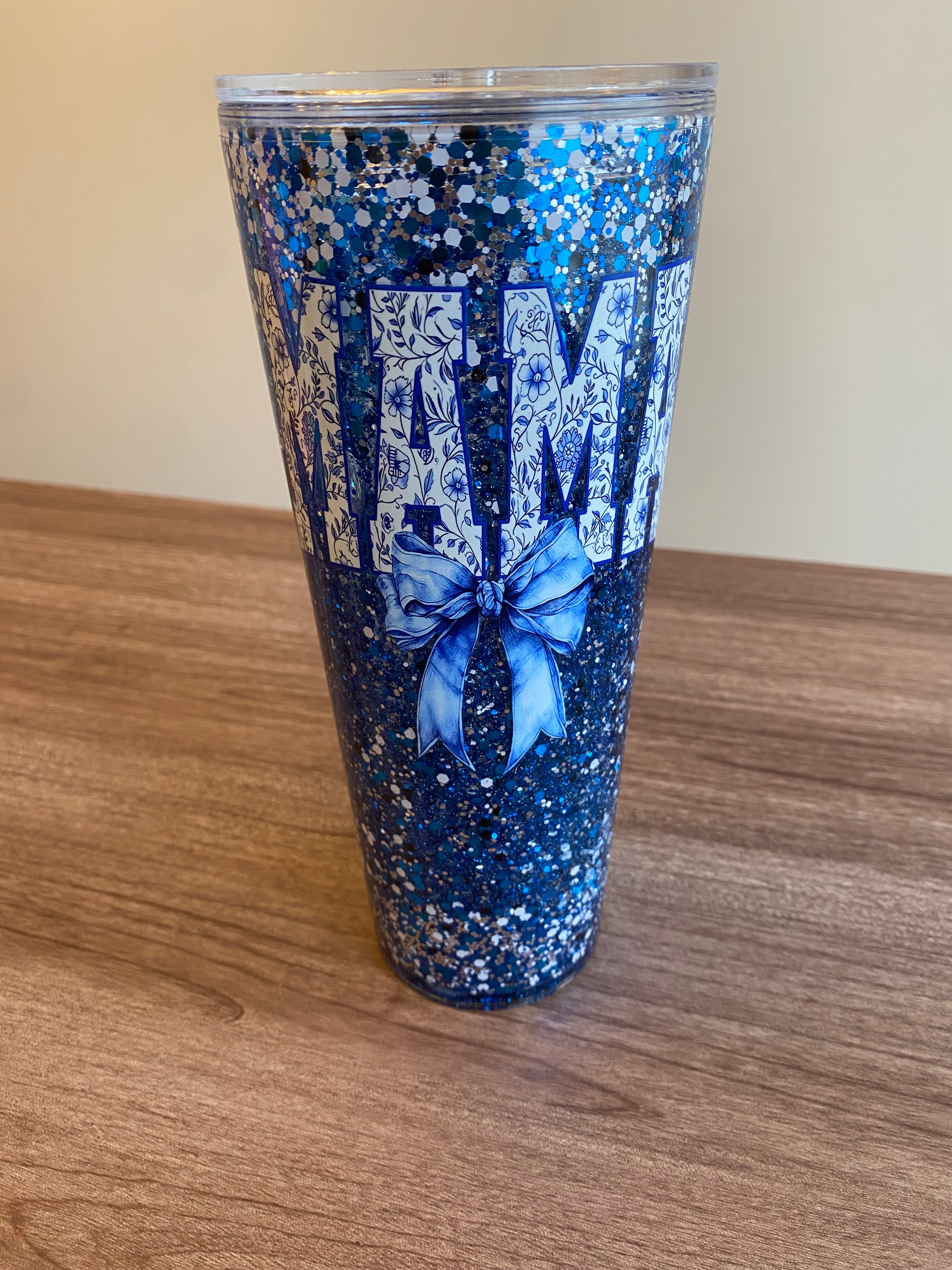 Blue Mama- 24 oz Acrylic