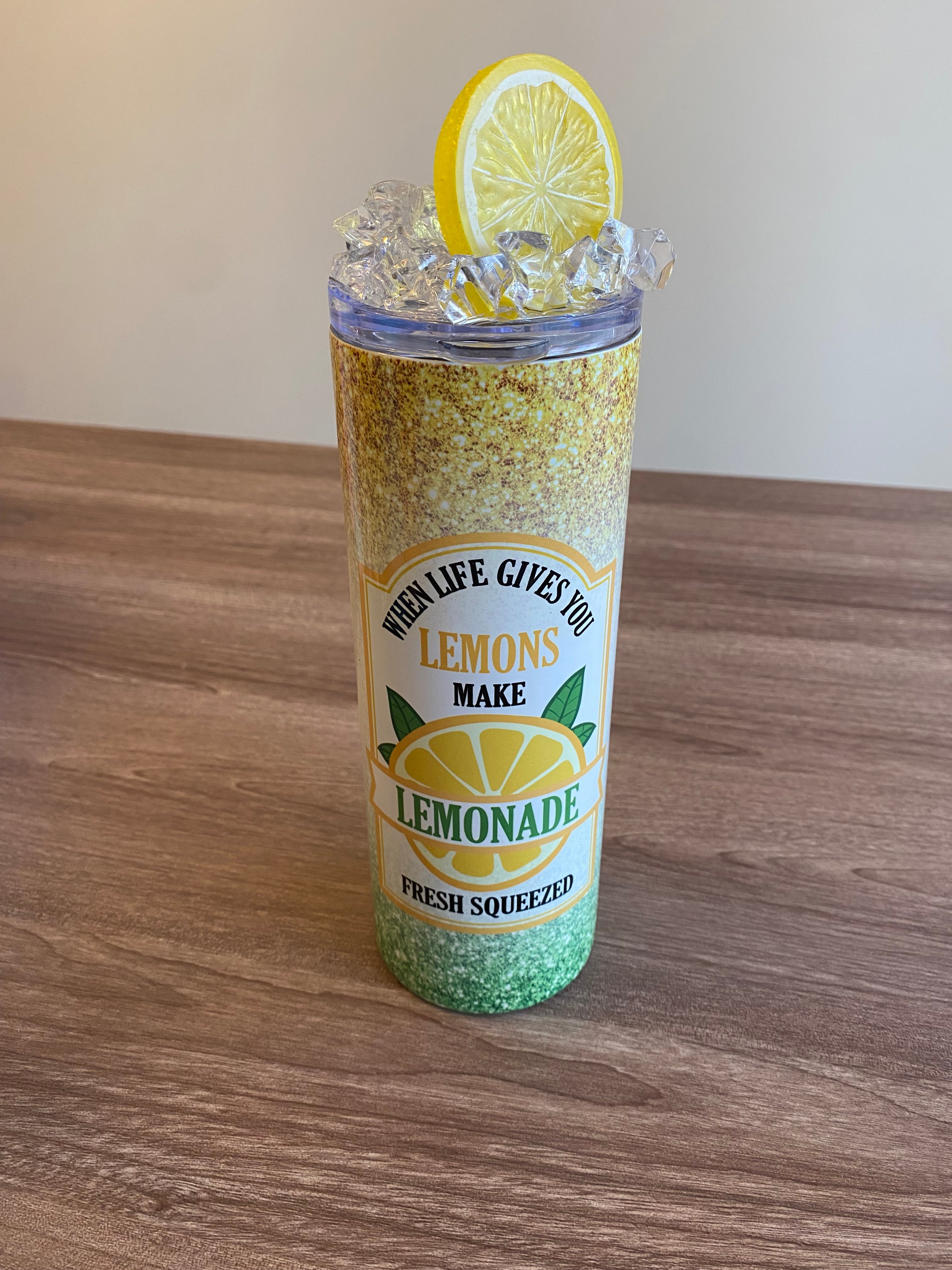 Lemonade- 20 oz Stainless Steel Tumbler