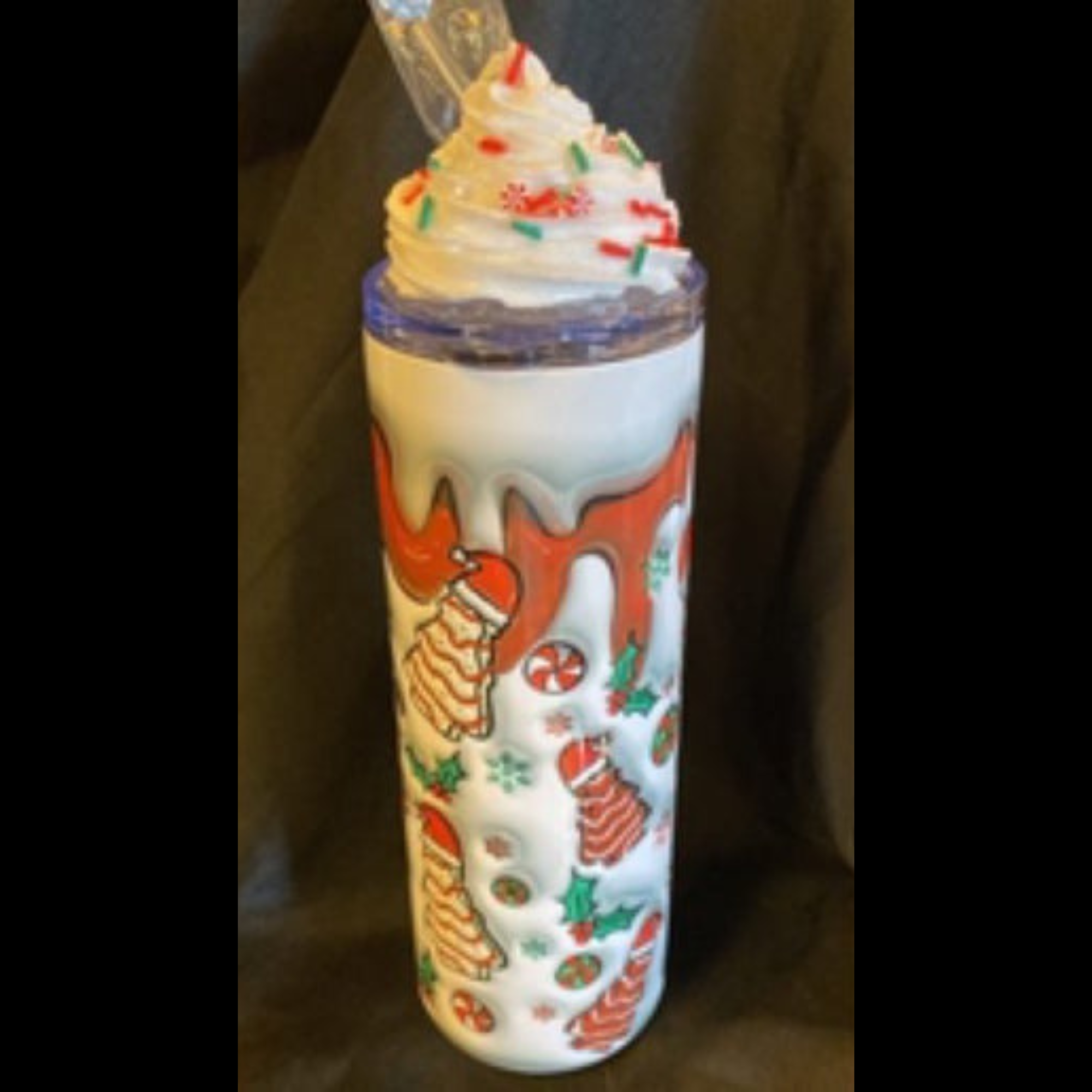 Christmas Tree Cakes- 20 oz Stainless Steel Tumbler