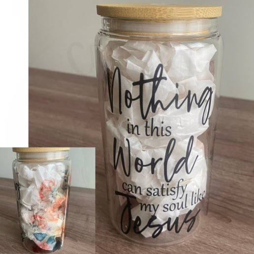 Nothing in This World- 16 oz Libbey Glass