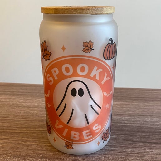 Spooky Vibes- 16 oz Libbey Glass