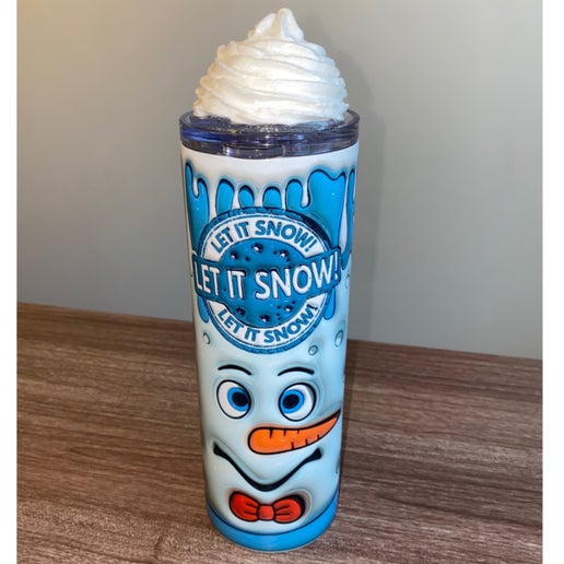 Let It Snow- 20 oz Stainless Steel Tumbler